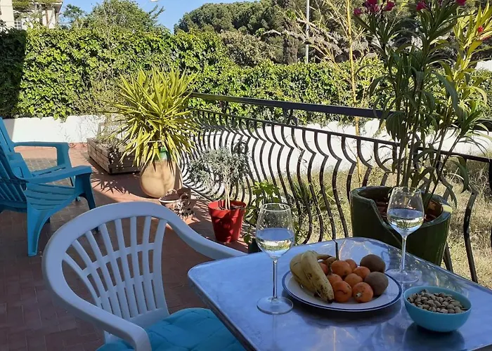 Bel Avec Grande Terrasse Ensoleillee Et Jardin 佩皮尼昂